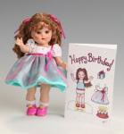 Vogue Dolls - Vintage Ginny - Vintage Diana Vining Greeting Card - Birthday Celebration - кукла